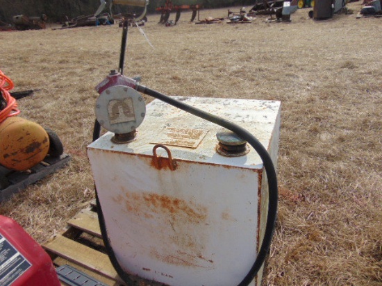 50 GALLON FUEL TANK AND PUMP