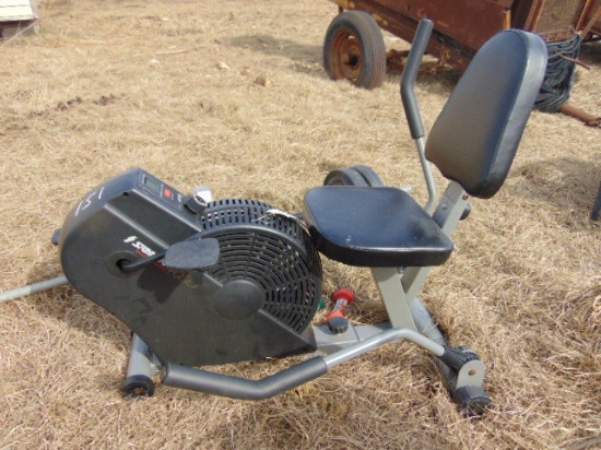 EXERCISE BIKE AND WEIGHTS