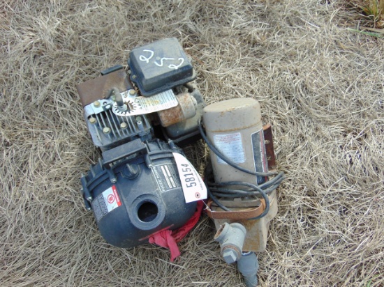 1- ELECTRIC AND 1- GAS WATER,