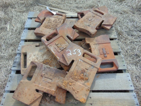 9 INTERNATION TRACTOR WEIGHTS