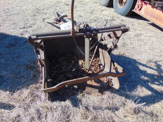 24" DIRT SCOOP AND BOOM POLE
