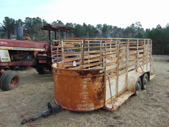 16' HALE DUAL AXLE LIVESTOCK,