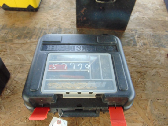 BLACK AND DECKER DRILL & BITS
