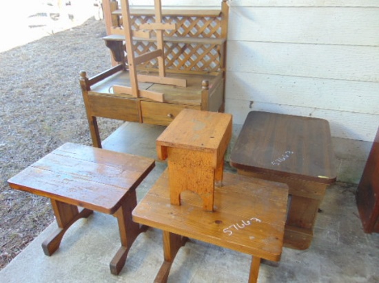 3 END TABLES AND UTILITY TABLE