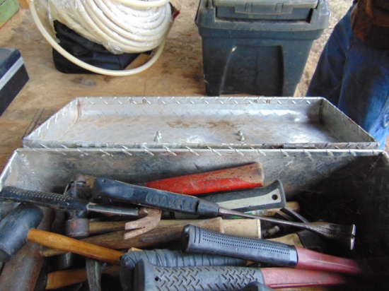 1- TOOL BOX AND TOOLS
