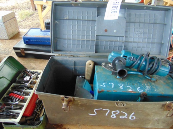 2- TOOL BOXES AND TOOLS