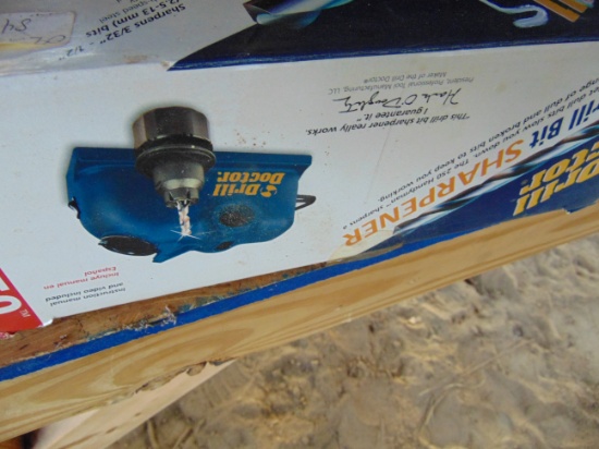 DRILL DOCTOR AND TOOL BOX,