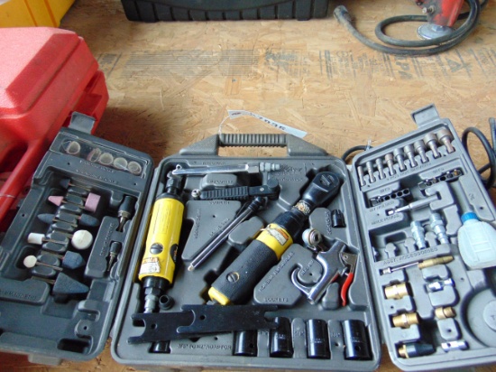 AIR TOOL CABINET AND AIR TOOLS