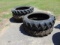 4 TRACTOR TIRES (2) 11.2-38 NEW,