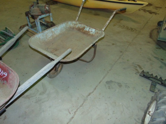 WHEEL BARROW WITH SOLID TIRE