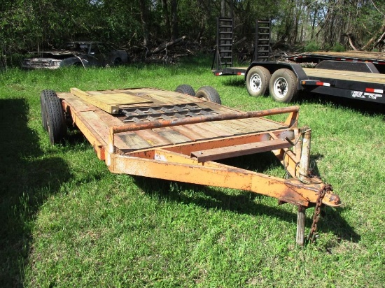 16' EQUIPMENT TRAILER DOUBLE,