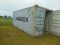 2012 20FT CARGO SHIPPING CONTAINER 8FT HIGH