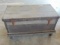 ROLLING WOOD TOOL CHEST AND TOOLS