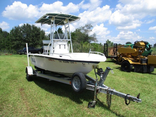 SEA CHASER 175 CAROLINA SKIFF BOAT,