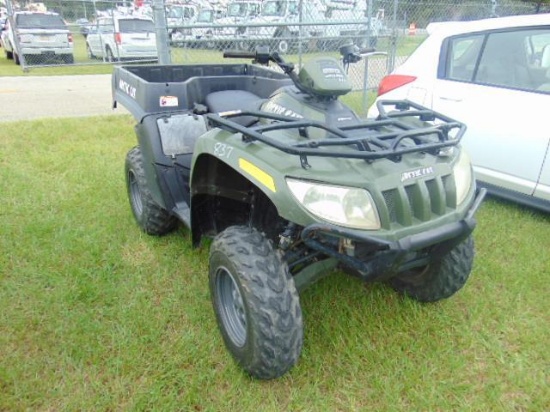 2007 ARTIC CAT 650 4WD 4 WHEELER