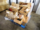 PALLET OF TOLLS, DRILL BITS, GRINDING DISC,