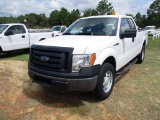 2012 FORD F-150 EXTENDED CAB 4 WHEEL DRIVE,