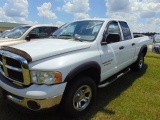 2004 DODGE RAM 1500 4 WHEEL DRIVE,