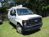 2013 FORD E-350 SERVICE BODY VAN