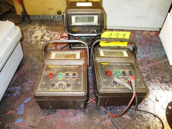 (3) Tenma Model: 72-6782 Insulation Tester