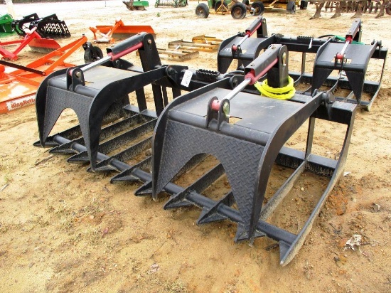 NEW HEAVY DUTY 84" QUICK ATTACH ROOT GRAPPLE