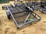 ABSOLUTE NEW CARRY ON 5X8 GATE TRAILER,