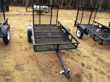 ABSOLUTE NEW CARRY ON 4X7 GATE TRAILER