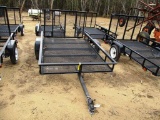 ABSOLUTE NEW CARRY ON 5X8 GATE TRAILER