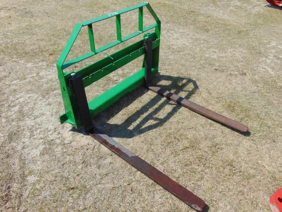 PALLET FORK JD QUICK ATTACH,