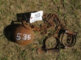 BALL AND CHAIN ANTIQUE LOOK