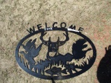 30IN SPORTSMAN WELCOME SIGN