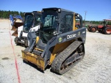 JOHN DEERE 323D CAB SKID STEER