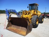 JOHN DEERE 544E CAB WHEEL LOADER,