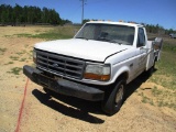 1994 FORD F350XL SERVICE BODY TRUCK*