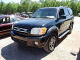 2003 TOYOTA SEQUOIA LIMITED *