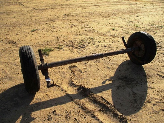MOBILE HOME AXLE AND WHEELS