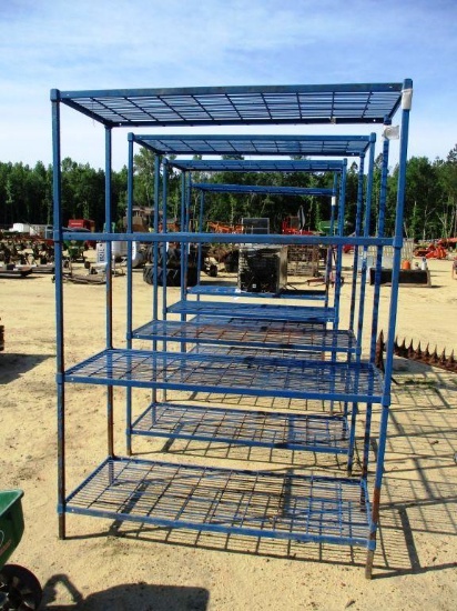 METAL SHELVES