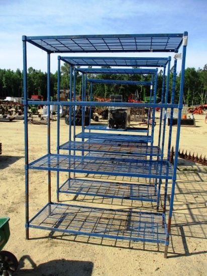 METAL SHELVES