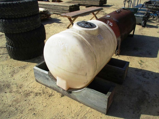 110 GALLON POLY WATER TANK