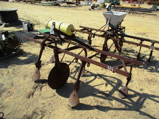 2 ROW PLOW WITH COLTER