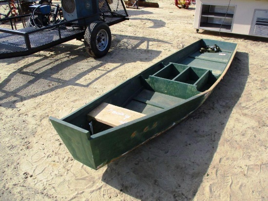 12FT WOOD BOAT