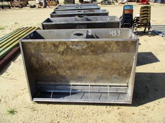 1 STAINLESS STEEL PIG FEEDER