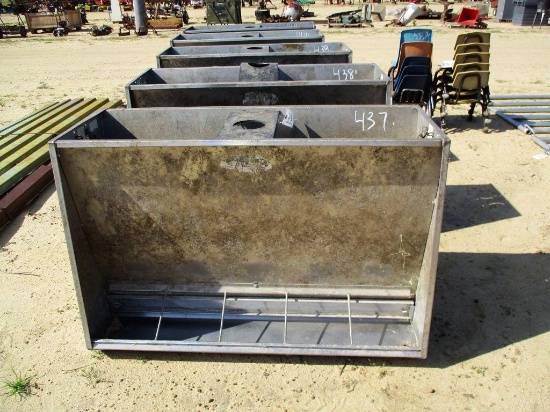1 STAINLESS STEEL PIG FEEDER