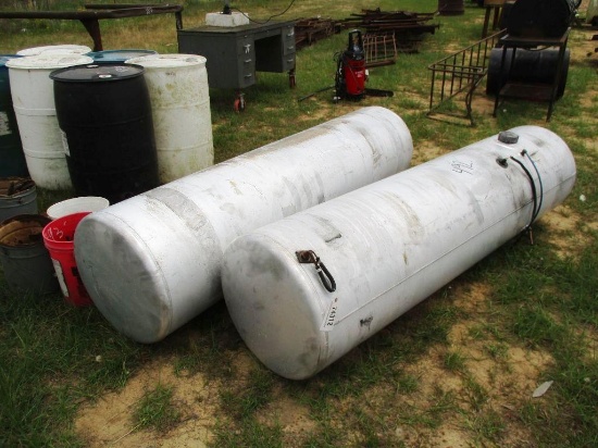 2- 125 GALLON ALUM FUEL TANKS