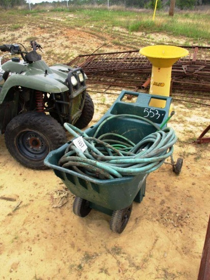 YARD CART HOSE PIPE & AL-KO CHIPPER
