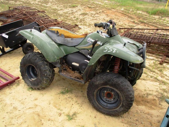 KAWASAKI 400 FOUR WHEELER 2X4 AUTOMATIC PRAIRIE