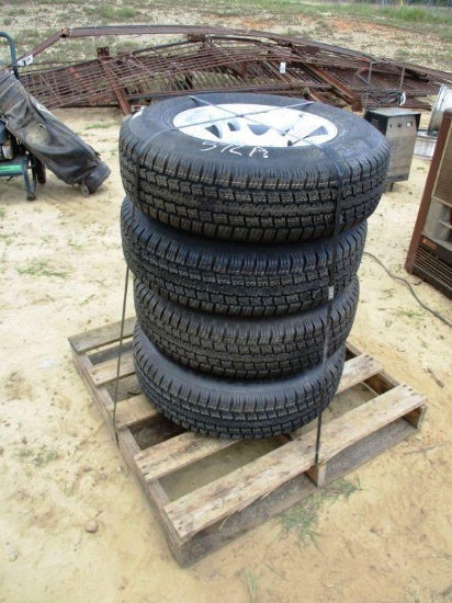4- 205/75 R15 TRAILER
