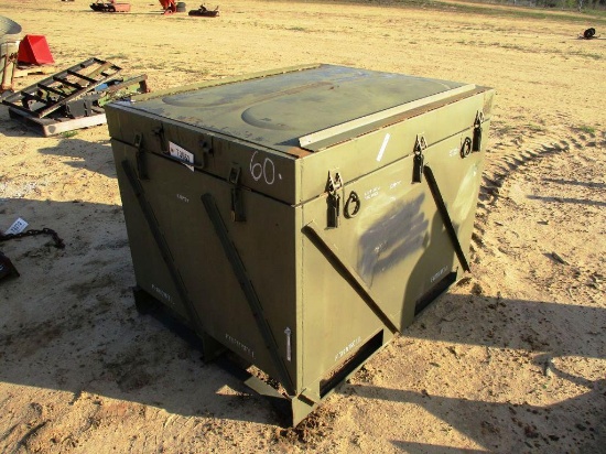 ARMY STORAGE BOX W/ TOP 3'X4'