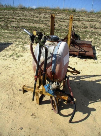 25 GALLON 3PT HITCH SPRAYER