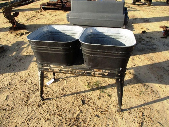 DOUBLE GALV TUB SINK
